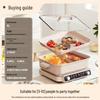 Midea 8 л Ультратонкий Многофункциональный Электрический Горшок для Варки и Гриль с Быстрым Закипанием Вилка CN (адаптер в комплекте)