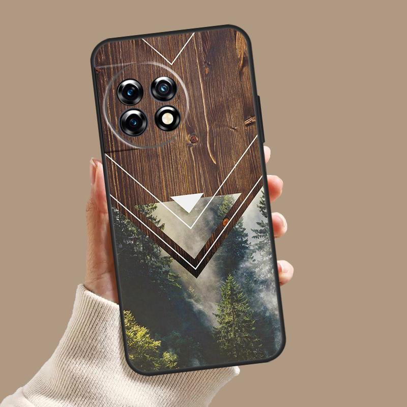 Лесная Геометрия Дерево Природа Чехол Для OnePlus Nord 5 CE 3 4 Lite N20 N30 OnePlus 15 13 12 11 8 9 10 Pro 10T 13T 13R Обложка
