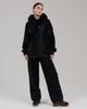 Костюм зимний кашемировый LIA 190313 черный (кофта, штаны)