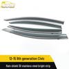 3D Stainless Steel Rain Guards & Deflectors for 9th Gen 2012-2015 Civics