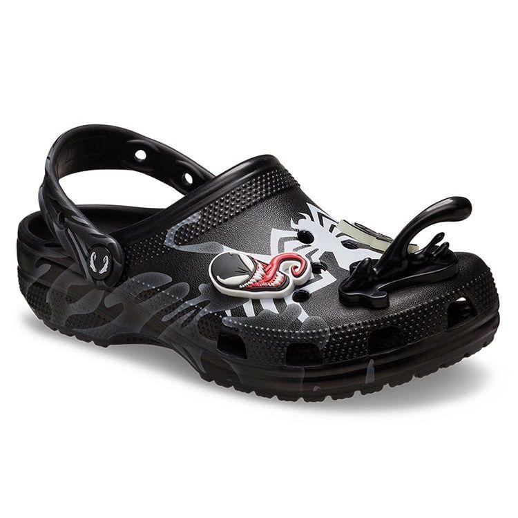Marvel x Crocs Classic Clog Venom Унисекс Кроксы Черные 208864-001