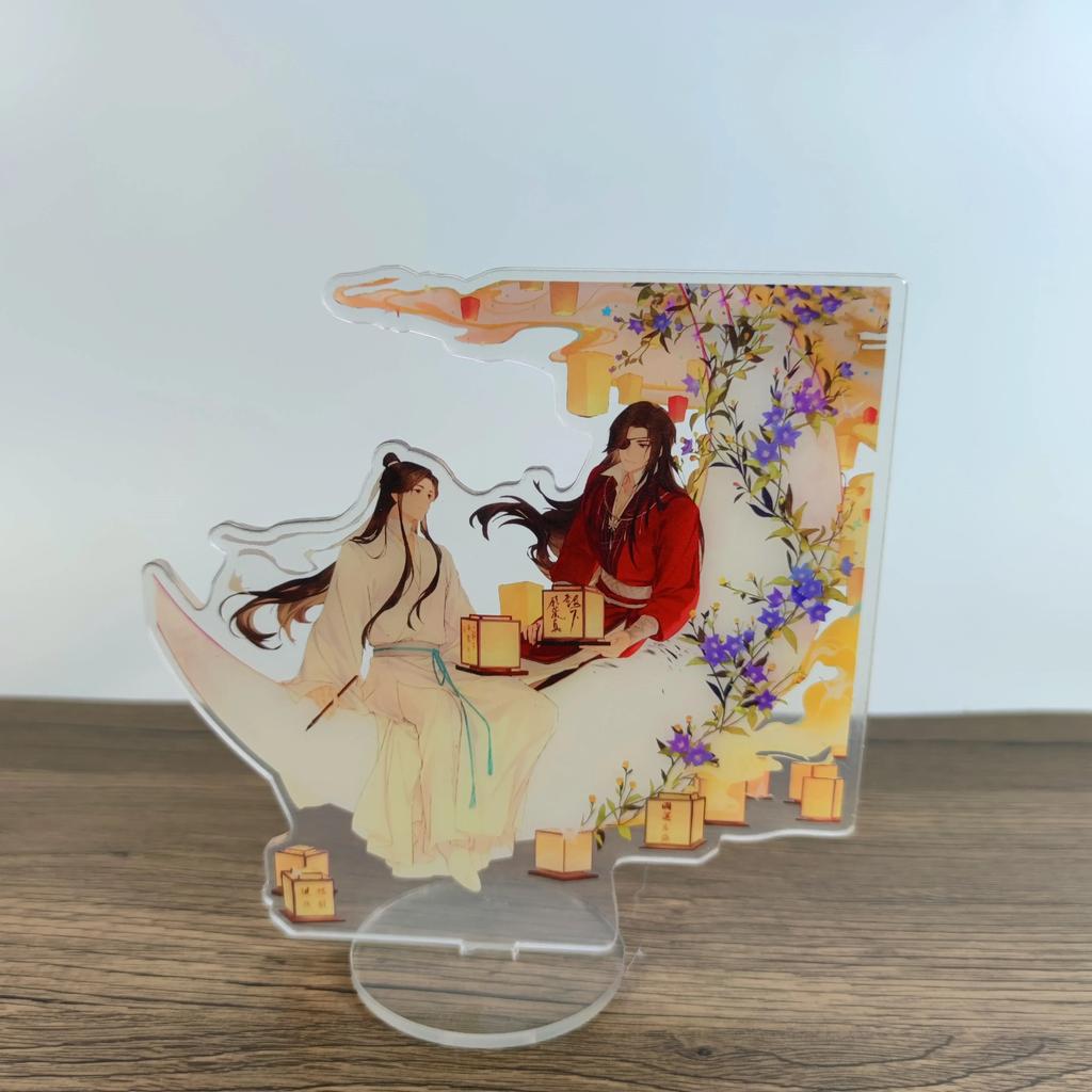 Аниме Heaven Official's Blessing, акриловая фигурка-подставка, фигурка Tian Guan Ci Fu Xie Lian Hua Cheng, украшение для рабочего стола, модель пластины