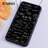 Krajews Наука Математика Физика Формулы Чехол для телефона Для iPhone 17 Air 16 15 14 plus 12 13 pro max Fundas