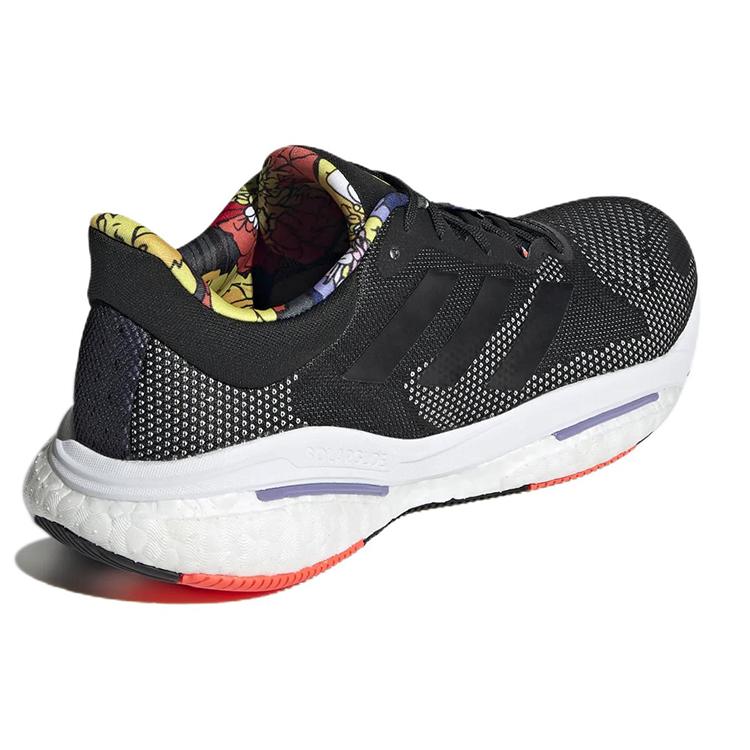 adidas Solarglide 5 Черный Солнечный Красный Фиолетовый GX5471