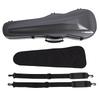 4 4 Футляр для скрипки Черный Углеволокно Ударопрочный Легкий Мягкая подкладка Коробка для хранения скрипки