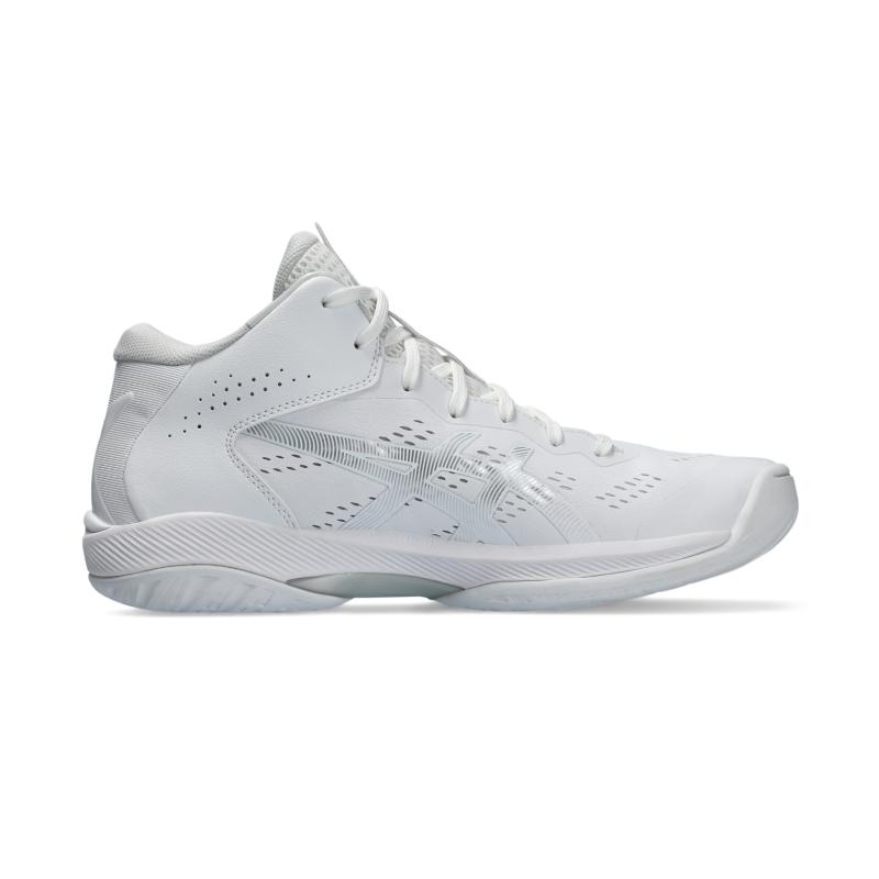 Asics Gelhoop V16 белые чисто серебряные мужские кроссовки 1063A078-100