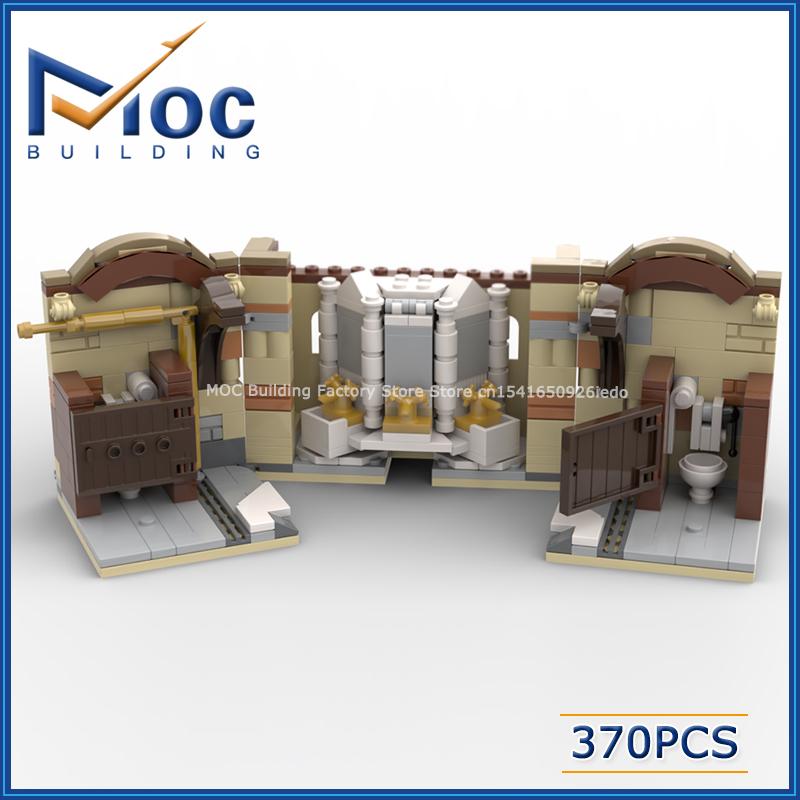 Знаменитый Замок из Фильма MOC Строительные Блоки Сцена Классная Комната Ванная Общая Комната Модель Коллекция Кирпичиков Игрушки для Витрины Праздничные Подарки