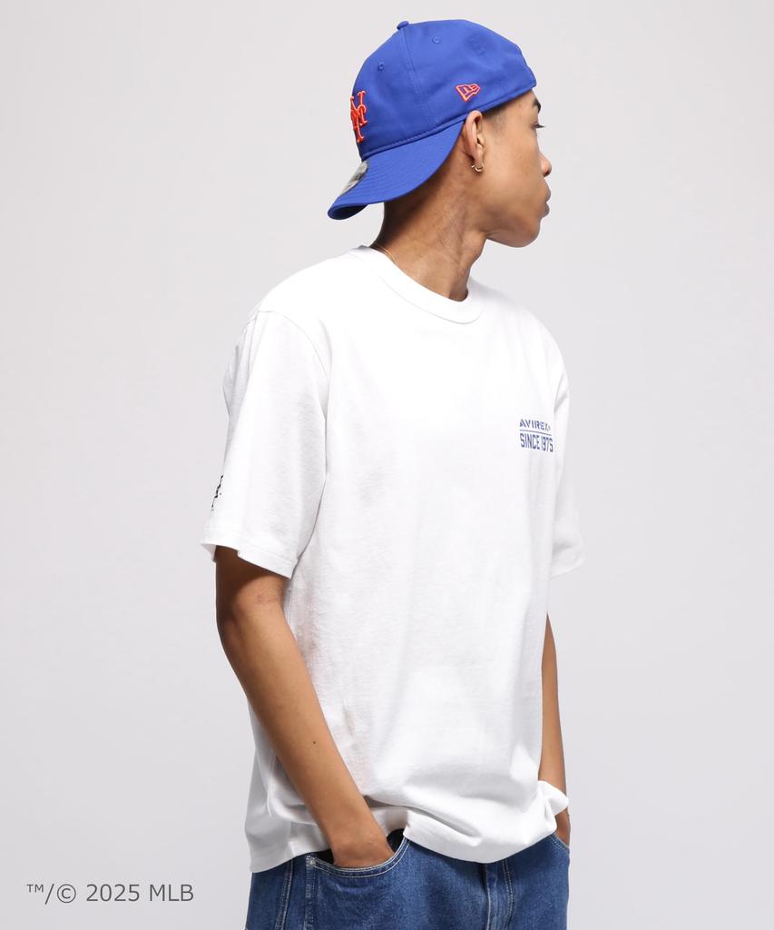 AVIREX New Era New York Size Size Met's Cap, Men's, F, 110, Blue, 783-5274017