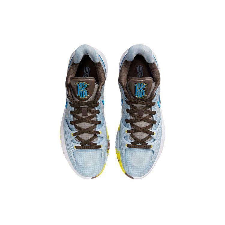 Nike Kyrie Low 4 Light Armory Blue Men Sneakers Black Signal-Blue CW3985-400