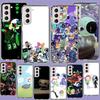 Чехол для телефона Game Dandys World для Samsung Galaxy S25 Edge S24 S23 FE S21 S20 S10 Plus S22 S26 Ultra Прозрачные чехлы TPU Capa Sh