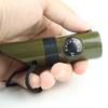 7-in-1 Emergency Whistle Multi-functional Outdoor Safety Whistle with Compass Signal Mirror LED