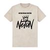 2026 Summer Hot Sale Neton Vega Graffiti Tag Hand-style T-Shirts Inimalist Crown Doodle Sans-serif Block Typography Round Men Women T-shirt