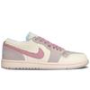 Jordan Air Jordan 1 YDCC Кожа Персиковый Цвет Устойчивая к истиранию Низкие Винтажные Баскетбольные Кроссовки Женские Заварной Крем HQ3440-101(Команда501-)