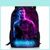 Спортивный рюкзак Cristiano Ronaldo для баскетбола из водонепроницаемого полиэстера для учеников средней школы