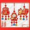 Flocking Chinese New Year Decoration Spring Festival Pendants  Door Window Wall Decor