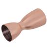 Cocktail Double Jigger Stainless Steel Wine Measuring Cup Bar Bartending Measuring Jigger U Shaped Copper Plated