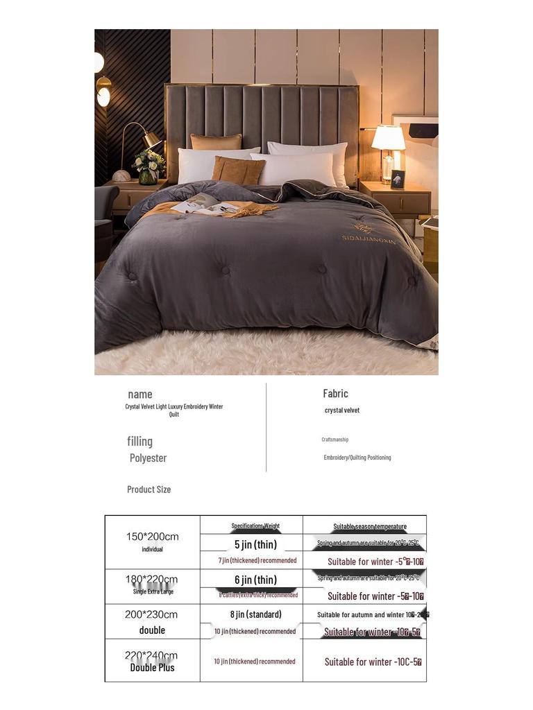 Уютное осенне-зимнее двойное лоскутное одеяло: Плюшевое бархатное теплое постельное белье для общежитий и домов