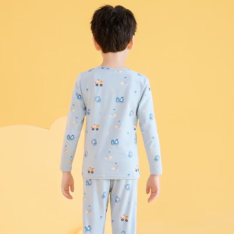 Fenteng Kids' Breathable Cotton Thermal Underwear Set