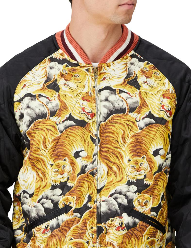 Куртка СУВЕНИРНАЯ КУРТКА ИЗ ВИСКОЗА [Хьюстон] (Хякутора) Мужской