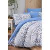 Single Duvet Cover Set with Fitted Sheet Bluem