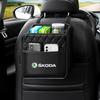 PIUE7 Hanging Car Seat Back Organizer Auto Back Seat Storage Bag for Skoda Octavia Rapid Fabia 1 2 VII S Kodiaq Kamiq Scala Superb VRS
