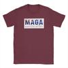 MAGA Make Albo Go Away Футболка для мужчин Винтажные футболки из чистого хлопка с круглым вырезом и коротким рукавом Одежда больших размеров