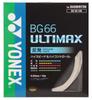 YONEX Струны для бадминтона BG66 Ultimax BG66UM Металлический белый (0.65mm)