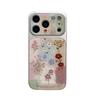 Ретро-чехол с цветочным пэчворком для iPhone 17/16 Pro Max/15/14 - Стильный и яркий дизайн