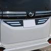 Для Toyota Noah Voxy 90 Серии    Хромированная накладка на заднюю дверь багажника Черная полоса на крышку багажника Рамка номерного знака сзади Боковая декоративная полоса