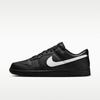 Dunk Low Черный Белый Swoosh