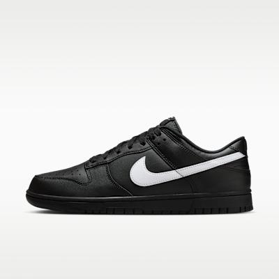 Nike Dunk Low Черный Белый Swoosh