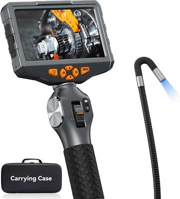 Teslong Fiberscope Промышленная эндоскопическая камера с регулируемым IPS LCD 1080P Мегапиксельная инспекционная 32 ГБ SD HD Цифровой эндоскоп со светодиодной подсветкой и