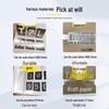 ZOCI Stainless Steel Spray Painting Stencils (15cm Character Height)