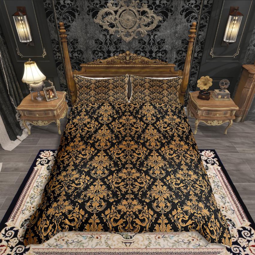 Comforter Homewish Moon And Sun Bohemian Damask Bedding Settraditional Flower Comforter Set