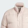 Adidas Ветрозащитная спортивная пуховая куртка классического фасона для женщин, розовая, IS4797