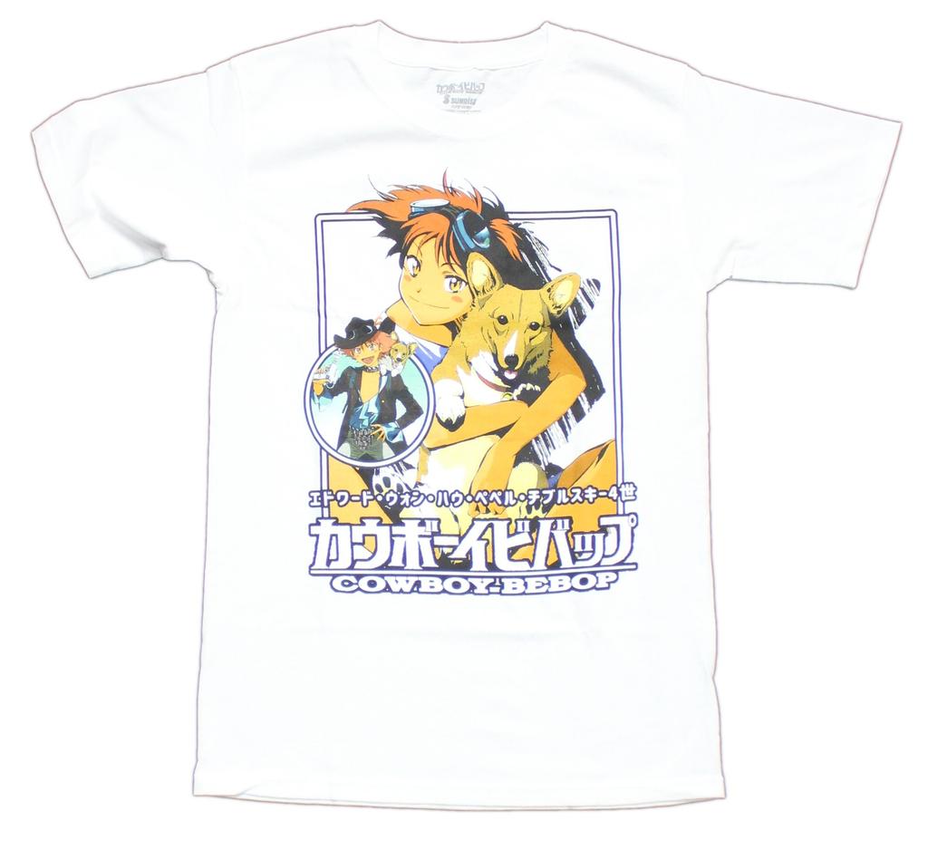 Cowboy Bebop New Adult TShirt Ed Ein Collage Image