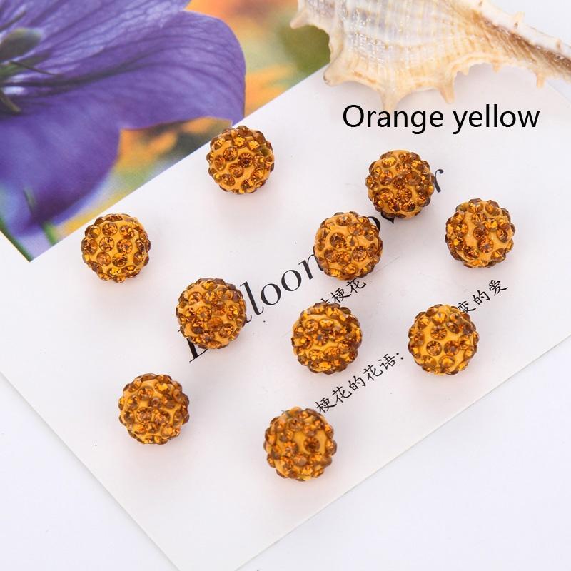 Диско круглые шармы оптом 20 шт 8/10 мм ожерелье браслет DIY для космоса свободные бусины ювелирные изделия изготовление кристаллов