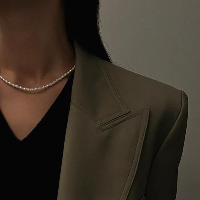 ЖЕМЧУЖНОЕ ОЖЕРЕЛЬЕ LILY (белый)