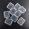 10Pcssd Card Case Transparent Standard Sd Sdhc Microsd Case Box Protector Holder