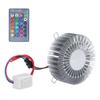 Sun Flower Wall Lamp Aluminum 3W RGB LED Aluminum Wall Lamp with Remote Control for Bedroom Bedside