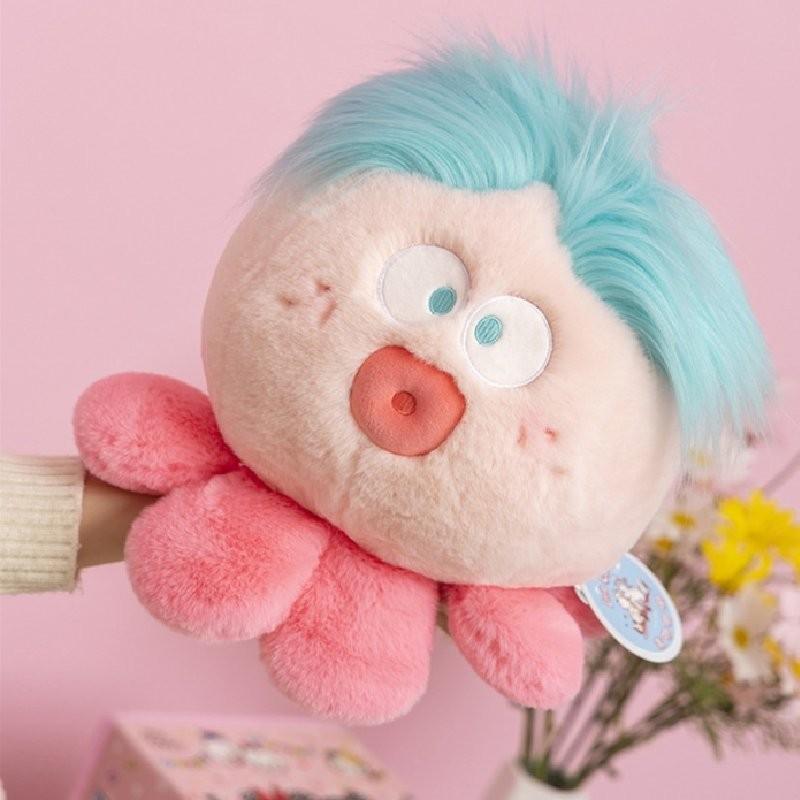 Cute Plush Octopus Doll Adorable Soft Toy With Colorful Design And Comfortable Filling