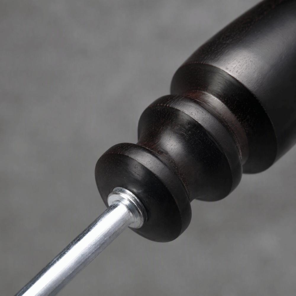 2pcs Polished Rod Leather Burnishing Tool Leather Craft Carving Tool For Rotary Tools