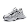 Daddy shoes women's thick-soled mesh breathable casual sports shoes 2025 new summer net shoes European station women's shoes