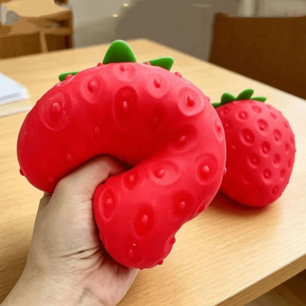 Fruit Ball Strawberry Squeeze Toy Strawberry Fruit Squeeze Toy Children Toys