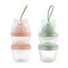 2 Layers Cartoon Plastic Baby Snack Box Portable Milk Powder Formula Dispenser Baby Kids Toddler Food Containers