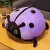 Creative Soft Seven-star Ladybug Doll Plush Toy Beetle Doll Insect Throw Pillow Rag Doll Birthday Gift Female