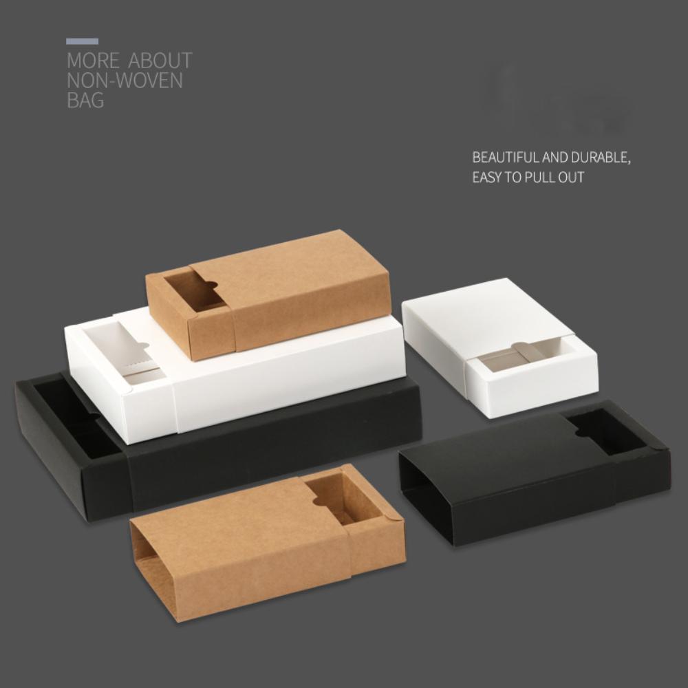 Solid Color Kraft Paper Packaging Box Paper Product Packaging Box High Quality Gift Paper Box