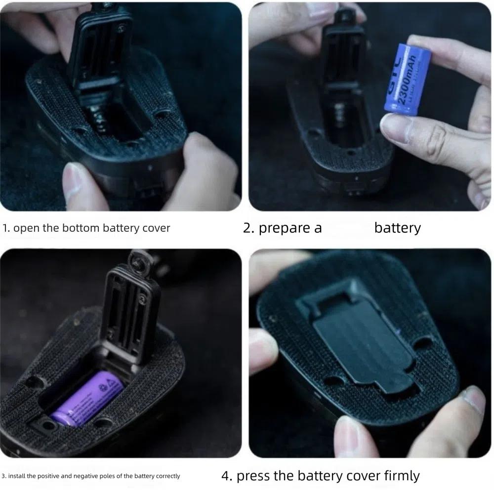 Waterproof Helmet Flashing Light Multi-Color Helmet Flashlight Safety Helmet IR Lamp Hiking