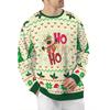 Men's Christmas Sweatshirt Holiday Party Pullover Long Sleeve Crewneck Sweatshirt For Winter Celebrations Office Events