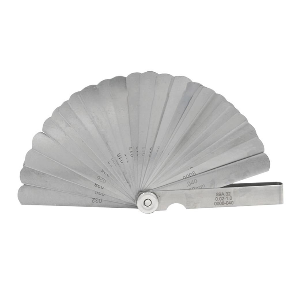 Щуп латунный 32 мм лезвие дюйм нержавеющая сталь точный складной широко используемый лезвие калибр для Wo